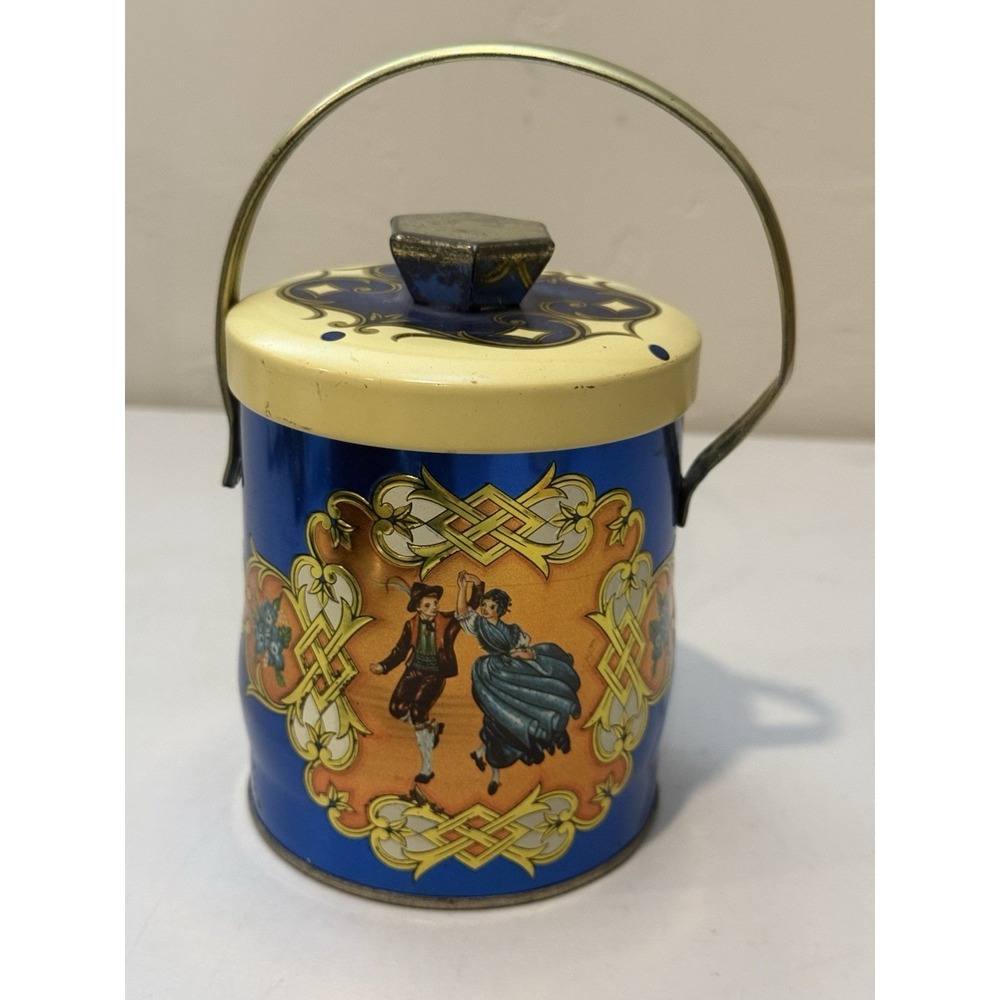 Vintage Made In England Bavarian Murray Allen Tin ~6" Tall